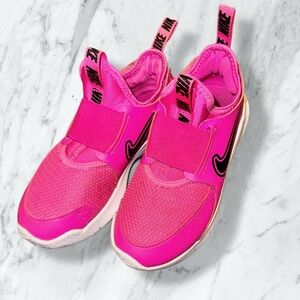 Nike girls  Kids Fuchsia Slip-On Sneakers 12C